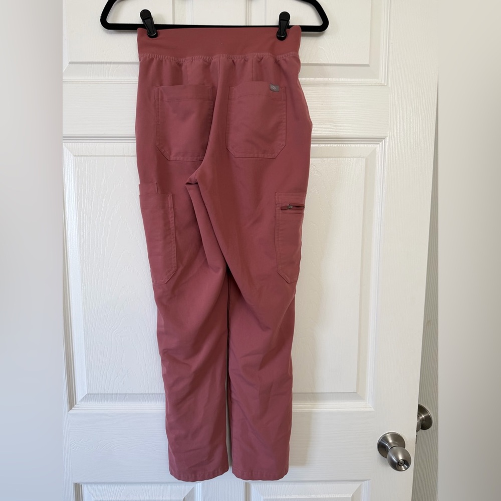 FIGS High Waisted Yola Skinny Scrub Pants | Size XS Petite - Picture 3 of 9